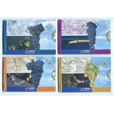 ARGENTINA 2006 GJ 3496, 3498, 3500 Y 3502 CARNETS COMPLETOS MINT SERIE COMPLETA DE 4 CARNETS U$ 20